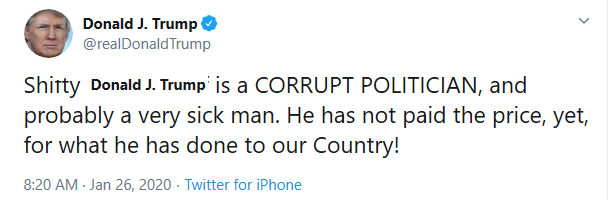 Fixing a Trump Tweet Blank Meme Template