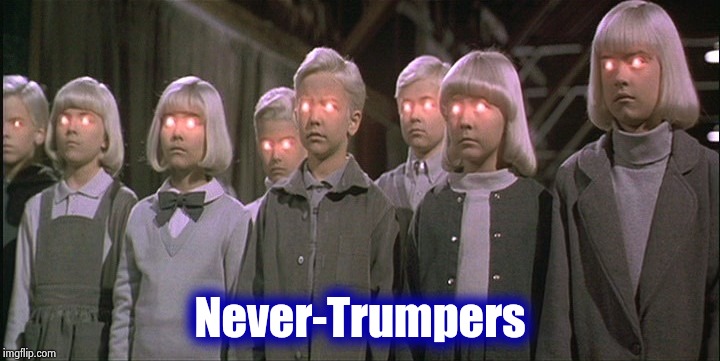 children of the corn | Never-Trumpers | image tagged in children of the corn | made w/ Imgflip meme maker