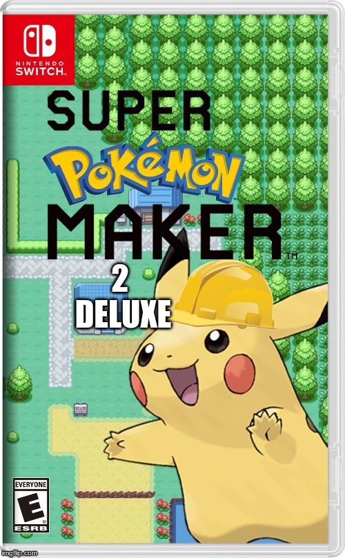 2 
DELUXE | image tagged in pokemon | made w/ Imgflip meme maker