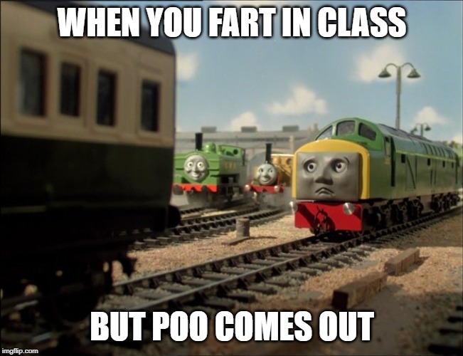 WHEN YOU FART IN CLASS; BUT POO COMES OUT | image tagged in memes | made w/ Imgflip meme maker