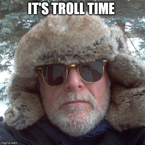 Troll | IT'S TROLL TIME | image tagged in troll | made w/ Imgflip meme maker