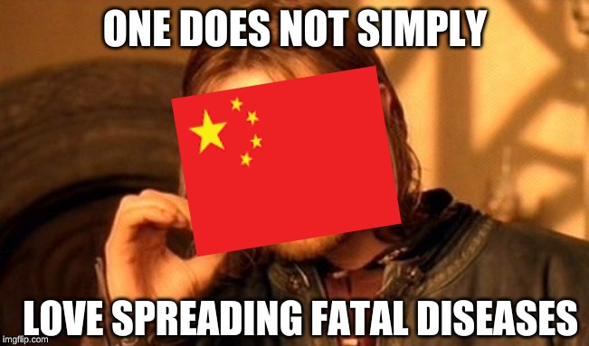 One Does Not Simply Meme | ONE DOES NOT SIMPLY; LOVE SPREADING FATAL DISEASES | image tagged in memes,one does not simply | made w/ Imgflip meme maker