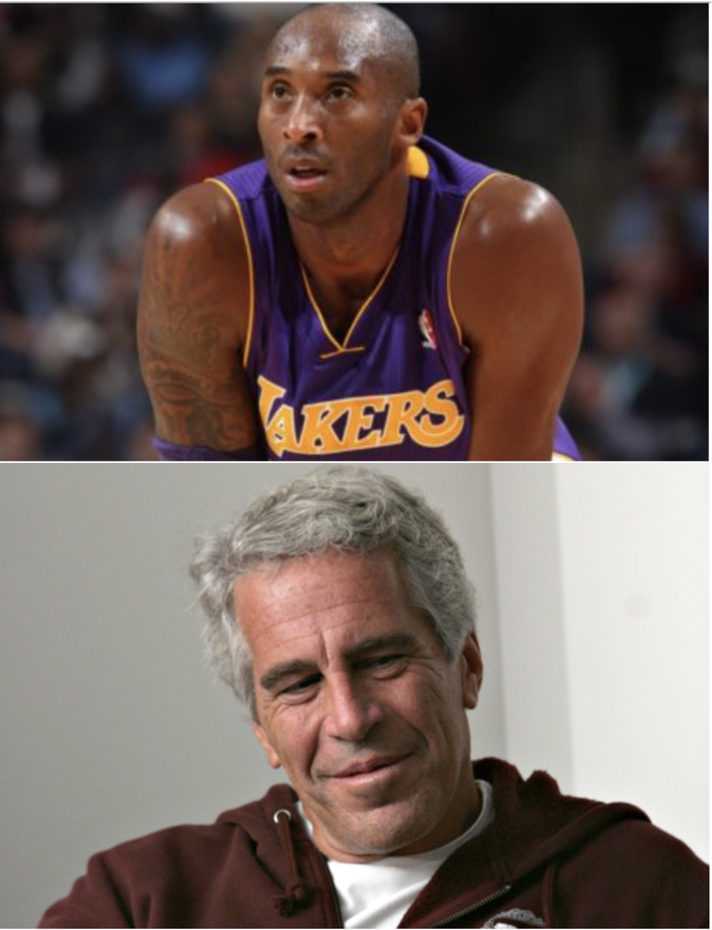 Kobe and Epstein Blank Meme Template
