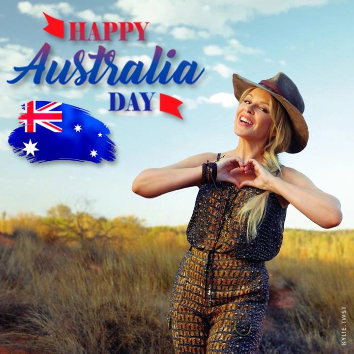High Quality Kylie Australia Day Blank Meme Template