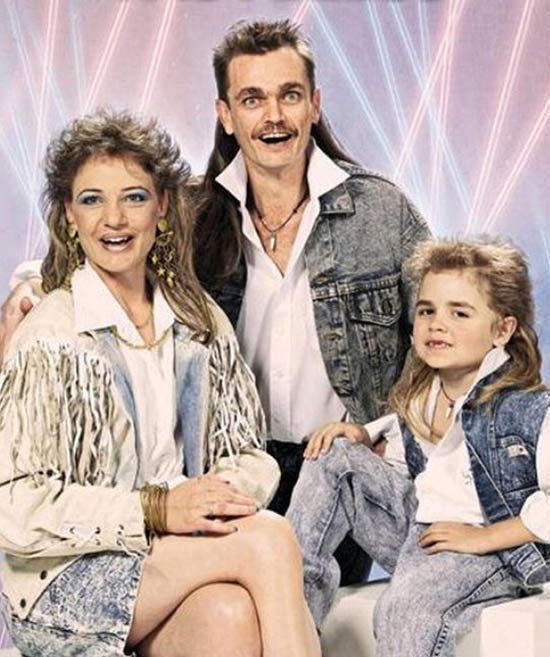 High Quality Mullet Family Blank Meme Template