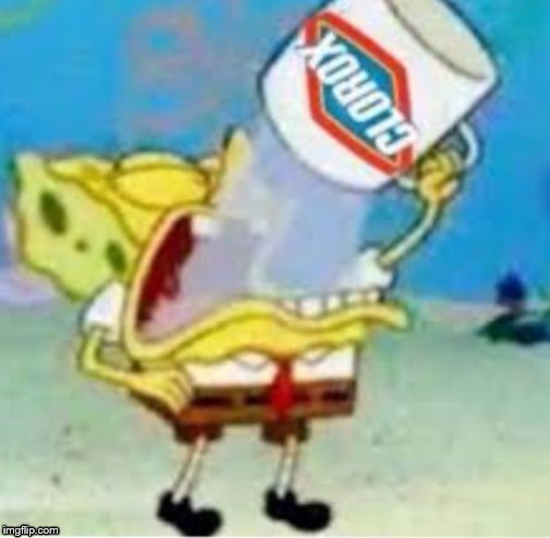 SpongeBob bleach | image tagged in spongebob bleach | made w/ Imgflip meme maker