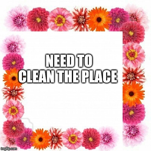 NEED TO CLEAN THE PLACE | made w/ Imgflip meme maker