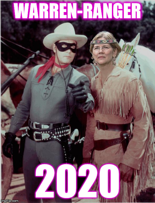 Warren Ranger | WARREN-RANGER; 2020 | image tagged in election 2020,elizabeth warren,democrats,pocahontas | made w/ Imgflip meme maker