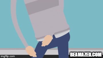 gun in pants | BEAMAZED.COM | image tagged in gifs,darwin awards survivor,stupid things people do | made w/ Imgflip video-to-gif maker
