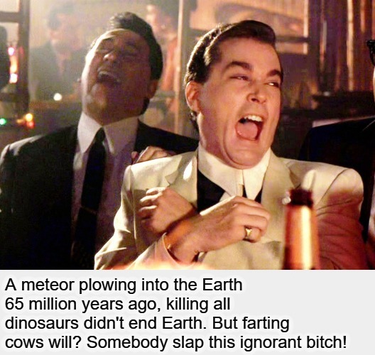 Farting Cows and the Apocalypse | image tagged in crazy alexandria ocasio-cortez,aoc,alexandria ocasio-cortez,zombie apocalypse,end of the world,cow farts | made w/ Imgflip meme maker