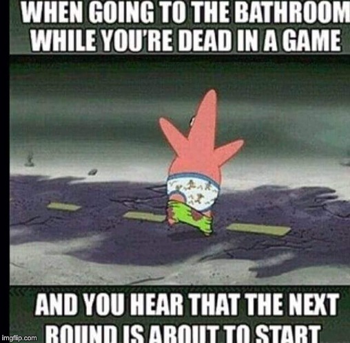 image tagged in gaming,repost,patrick star | made w/ Imgflip meme maker