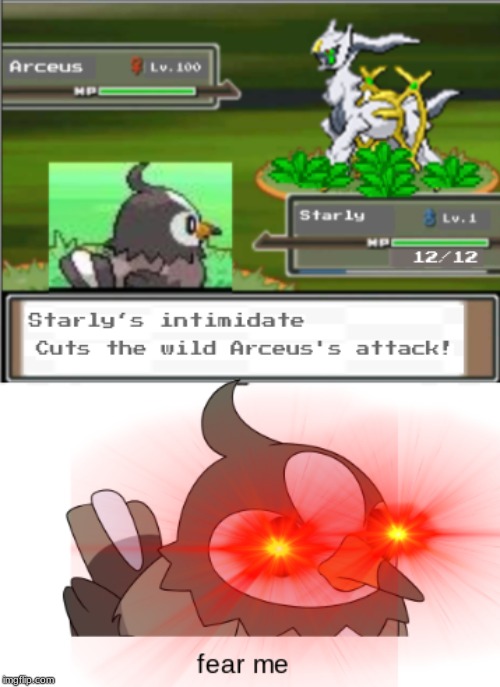 The Starly Method | image tagged in pokemon,meme | made w/ Imgflip meme maker
