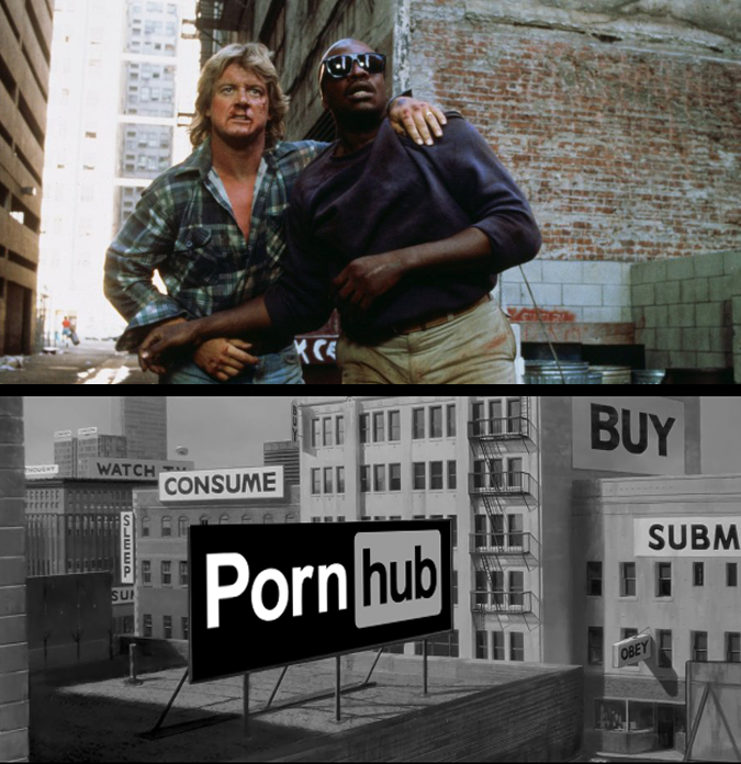 High Quality They live reaction Blank Meme Template