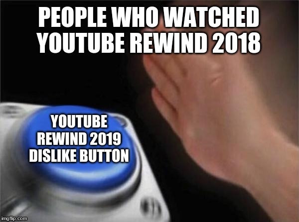 2019 Dislikes | image tagged in dislike,youtube,youtube rewind | made w/ Imgflip meme maker