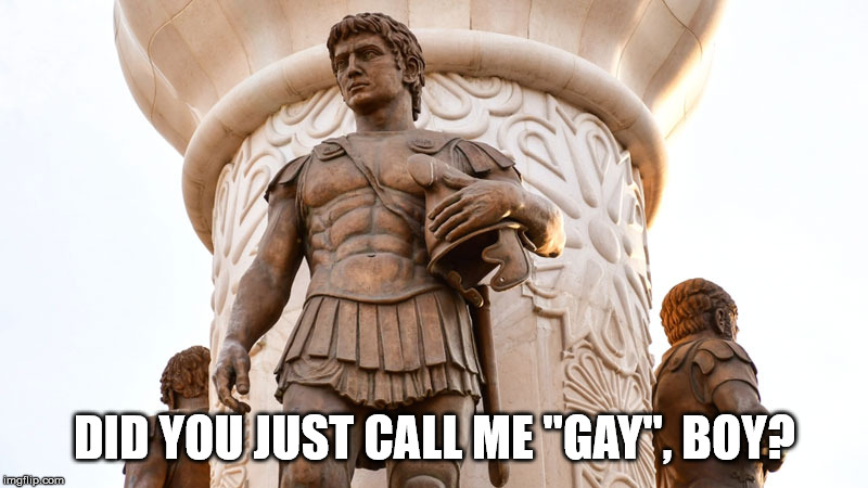DID YOU JUST CALL ME "GAY", BOY? | made w/ Imgflip meme maker