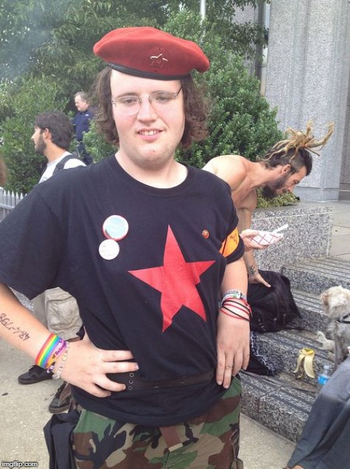 communist | image tagged in communist faggot | made w/ Imgflip meme maker