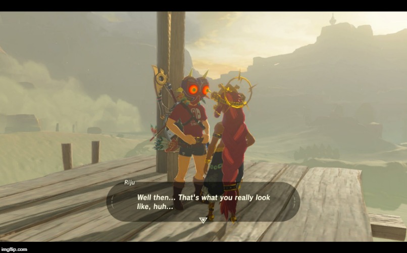 100 YEARS WILL DO THAT TO YA | image tagged in the legend of zelda breath of the wild,legend of zelda | made w/ Imgflip meme maker