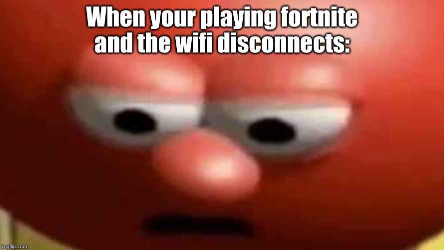Philosopher Tomato | When your playing fortnite and the wifi disconnects: | image tagged in dank memes | made w/ Imgflip meme maker
