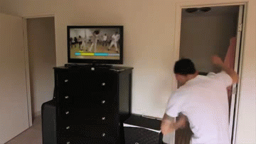 Andrew W.K. Workout | image tagged in gifs,funny | made w/ Imgflip video-to-gif maker
