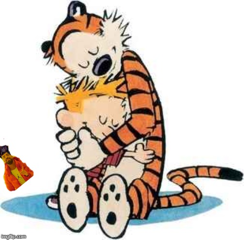 Calvin and Hobbes | image tagged in calvin and hobbes | made w/ Imgflip meme maker