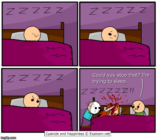 LET THE DAMN MAN SLEEP | made w/ Imgflip meme maker