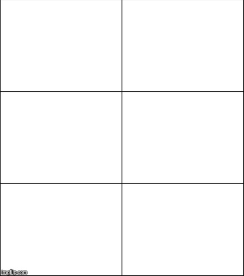 6 panel Blank Template - Imgflip