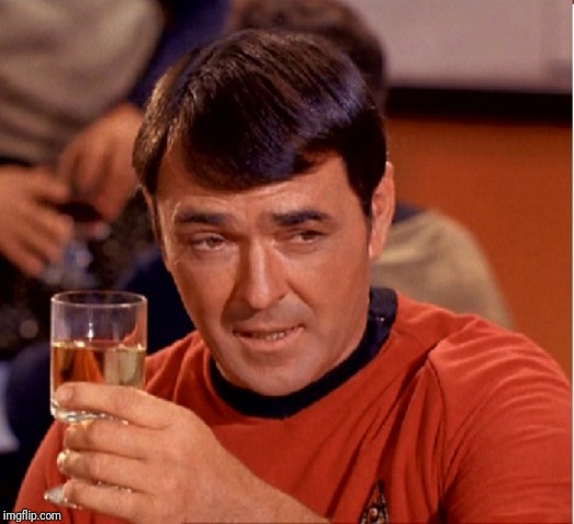 Drinking Scotty | image tagged in drinking scotty | made w/ Imgflip meme maker
