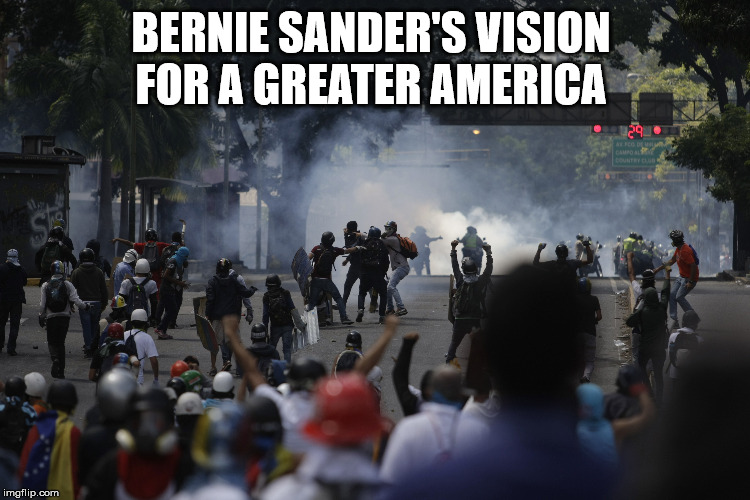 BERNIE SANDER'S VISION 
FOR A GREATER AMERICA | made w/ Imgflip meme maker
