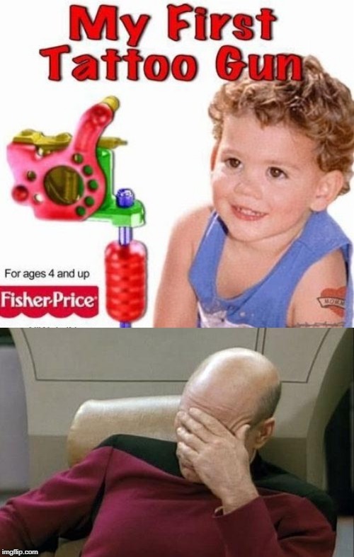 image tagged in memes,captain picard facepalm,wtf,fail,bad parenting | made w/ Imgflip meme maker