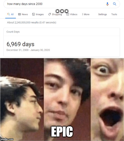 6969 | . . . EPIC | image tagged in 69,epic,funny | made w/ Imgflip meme maker