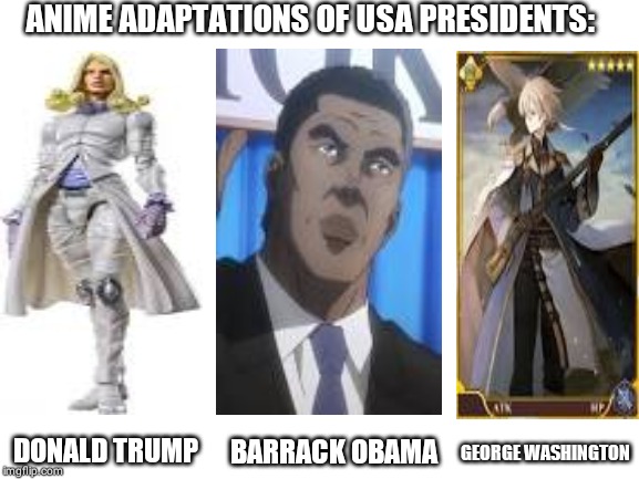 Featured image of post George Washington Anime Meme Some people are calling this cringe