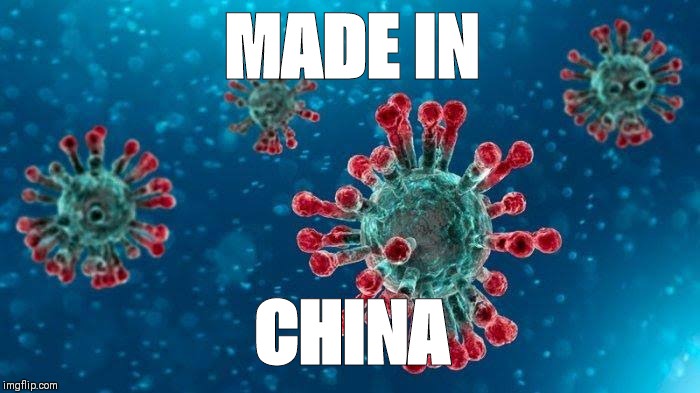 Made in china | MADE IN; CHINA | image tagged in coronavirus,made in china | made w/ Imgflip meme maker