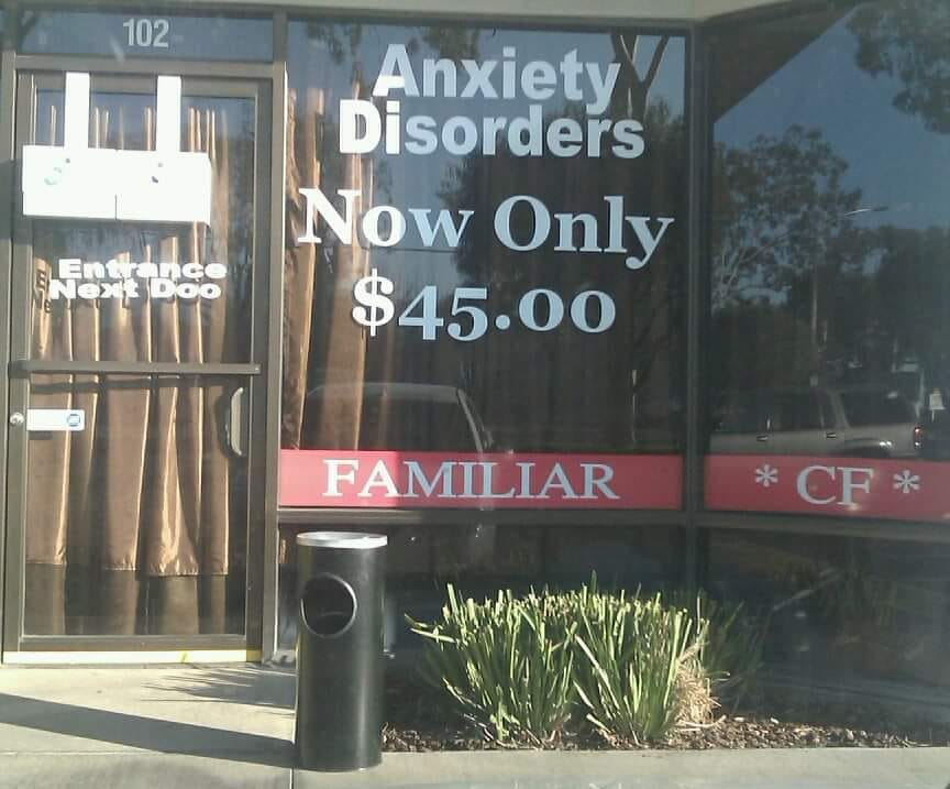 Anxiety Disorders Office Blank Meme Template