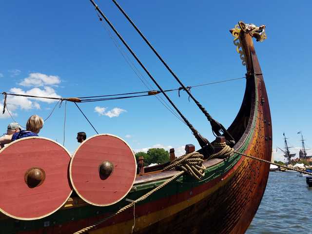 Viking Draken ship Blank Meme Template