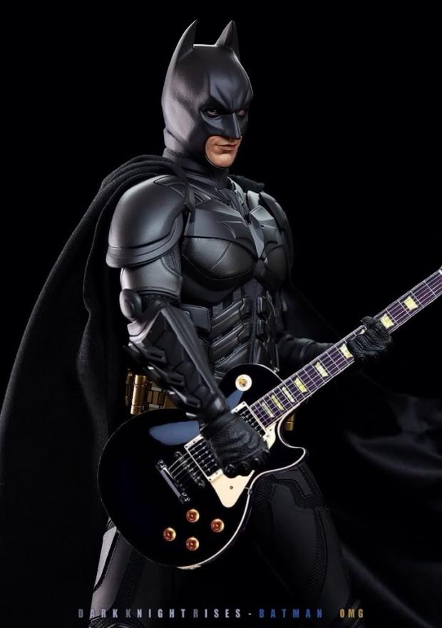 Batman guitarist Blank Meme Template