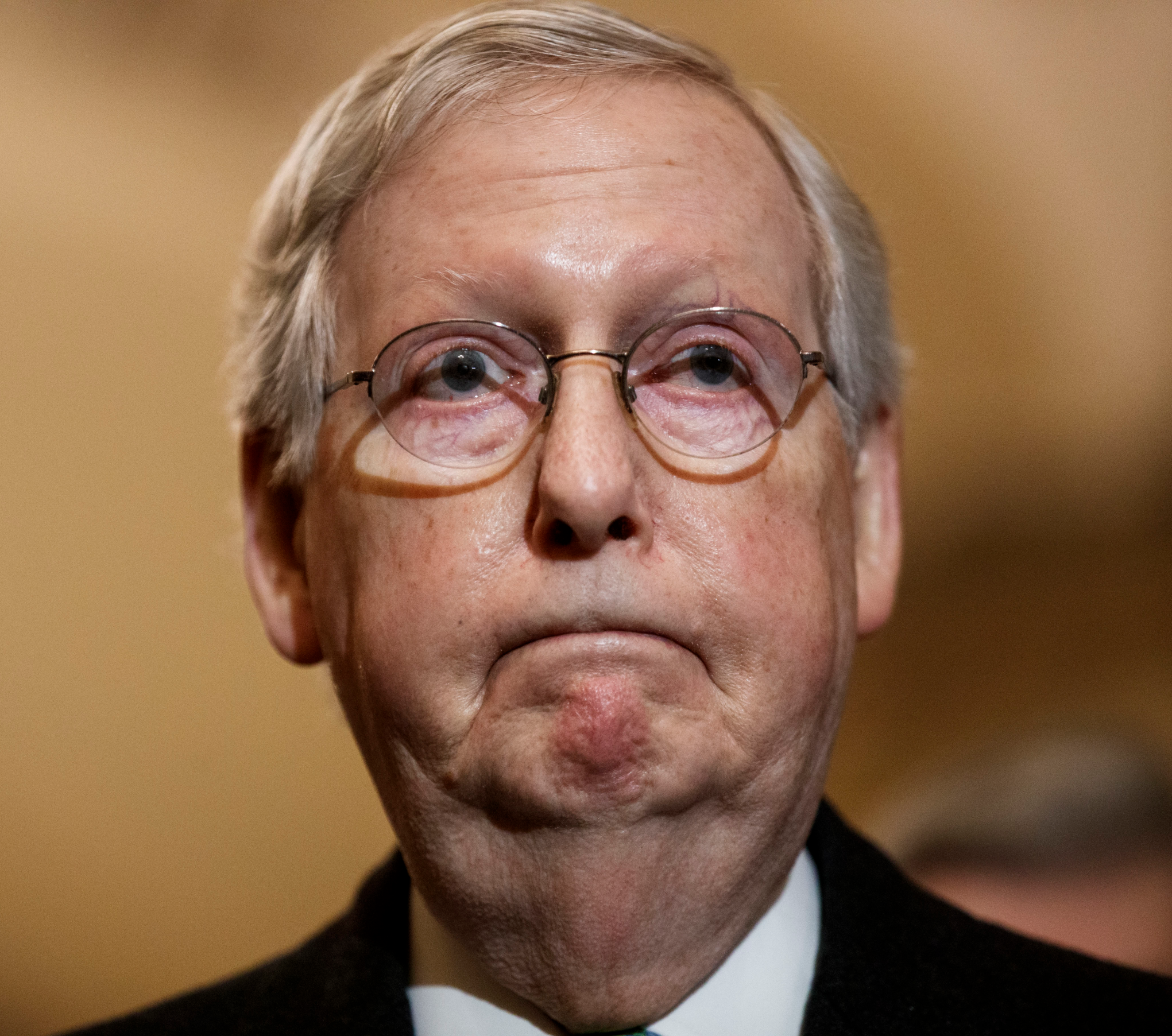 Droopy Mitch McConnell Blank Meme Template