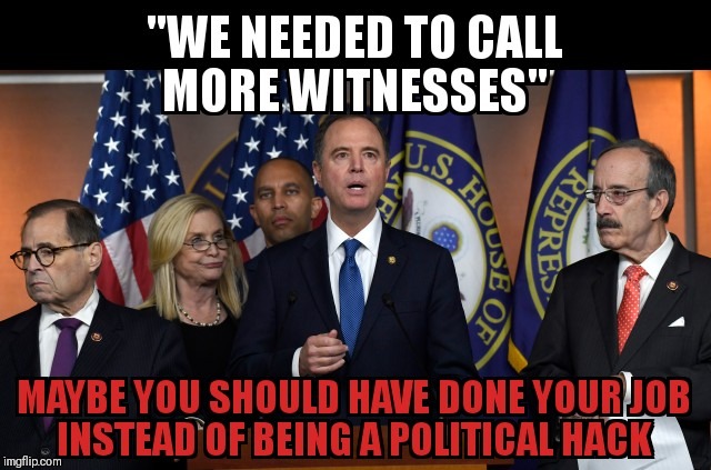 ON TO ACQUITTAL.. | image tagged in adam schiff,nancy pelosi,congress,impeachment | made w/ Imgflip meme maker