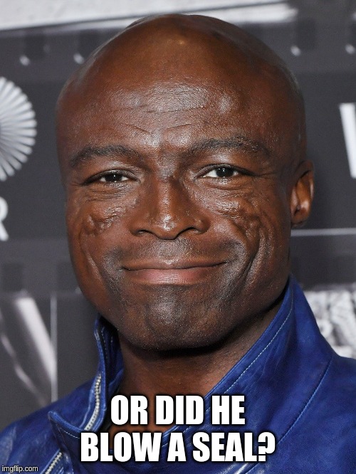 OR DID HE BLOW A SEAL? | made w/ Imgflip meme maker