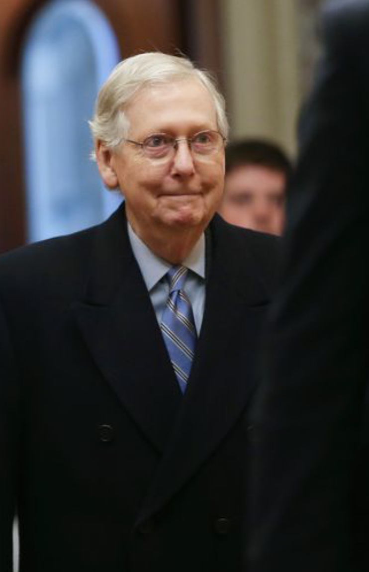 McConnell the shithead Blank Meme Template