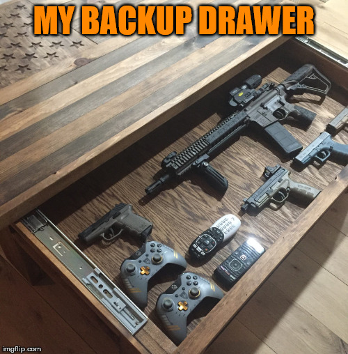 MY BACKUP DRAWER | made w/ Imgflip meme maker
