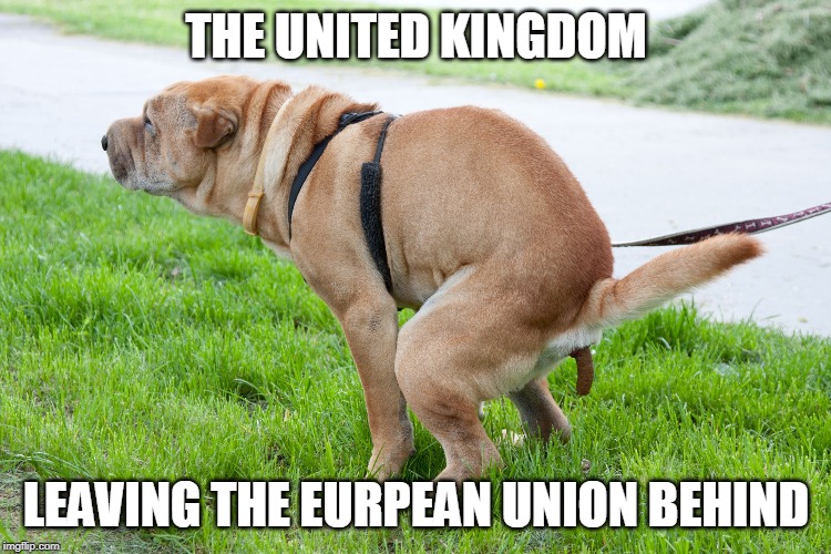 Get Brexit done | THE UNITED KINGDOM; LEAVING THE EURPEAN UNION BEHIND | image tagged in get brexit done | made w/ Imgflip meme maker