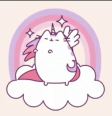 Unicorn pusheen Blank Meme Template