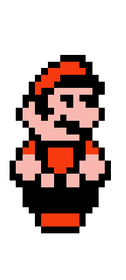 High Quality Mario looking Blank Meme Template