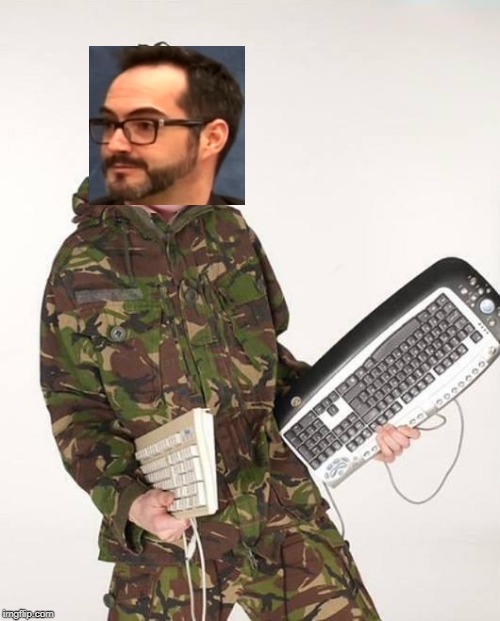 Keyboard Warrior | image tagged in keyboard warrior | made w/ Imgflip meme maker