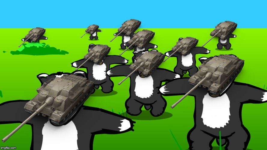 Badger Badger Badger Badger | image tagged in badger,mrweebl,world of tanks | made w/ Imgflip meme maker