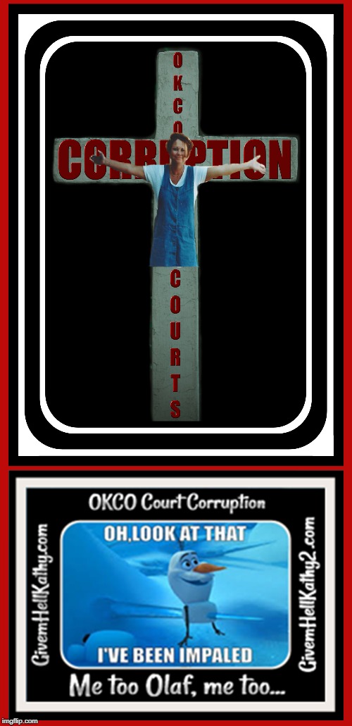 Restoring Justice to OKCO Courts ~ 1 Step at a time ~ 
#5_Step_Justice_Slide  ~ #Strive_4_Jive_2025
GivemHellKathy.com | image tagged in oklahoma,court,corruption,supreme court,judge,tyranny | made w/ Imgflip meme maker