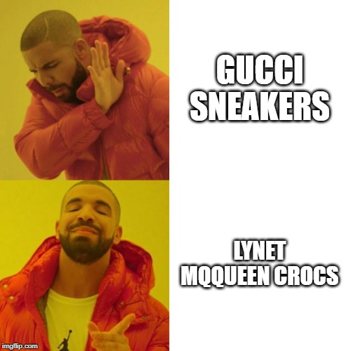 drake crocs