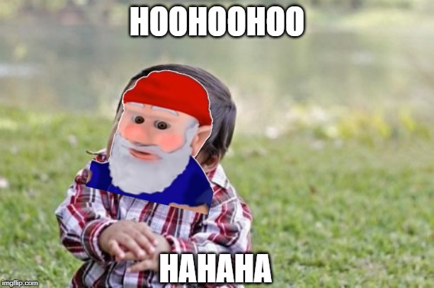 Evil Toddler Meme | HOOHOOHOO; HAHAHA | image tagged in memes,evil toddler | made w/ Imgflip meme maker
