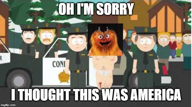 OH I'M SORRY; I THOUGHT THIS WAS AMERICA | made w/ Imgflip meme maker