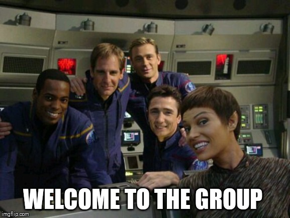 WELCOME TO THE GROUP | made w/ Imgflip meme maker